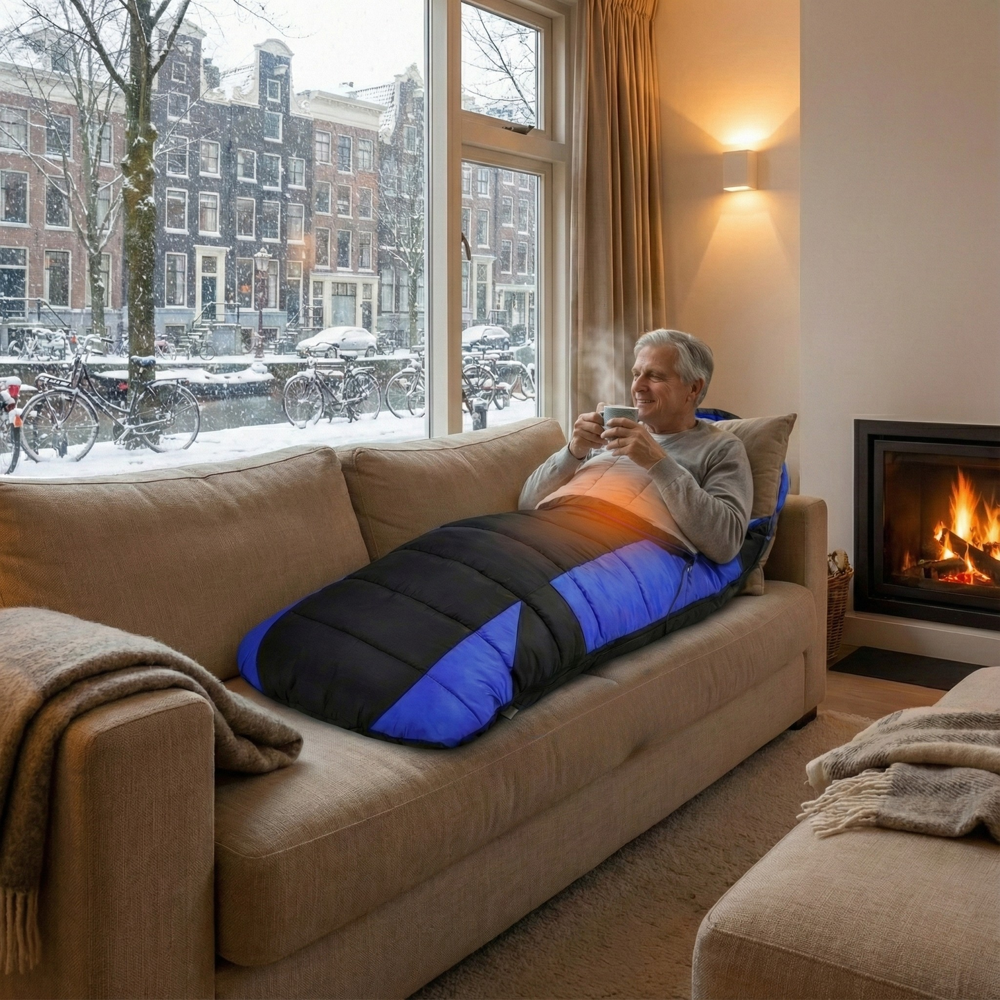 Sleep Pro™ | Verwarmde Winter Slaapzak